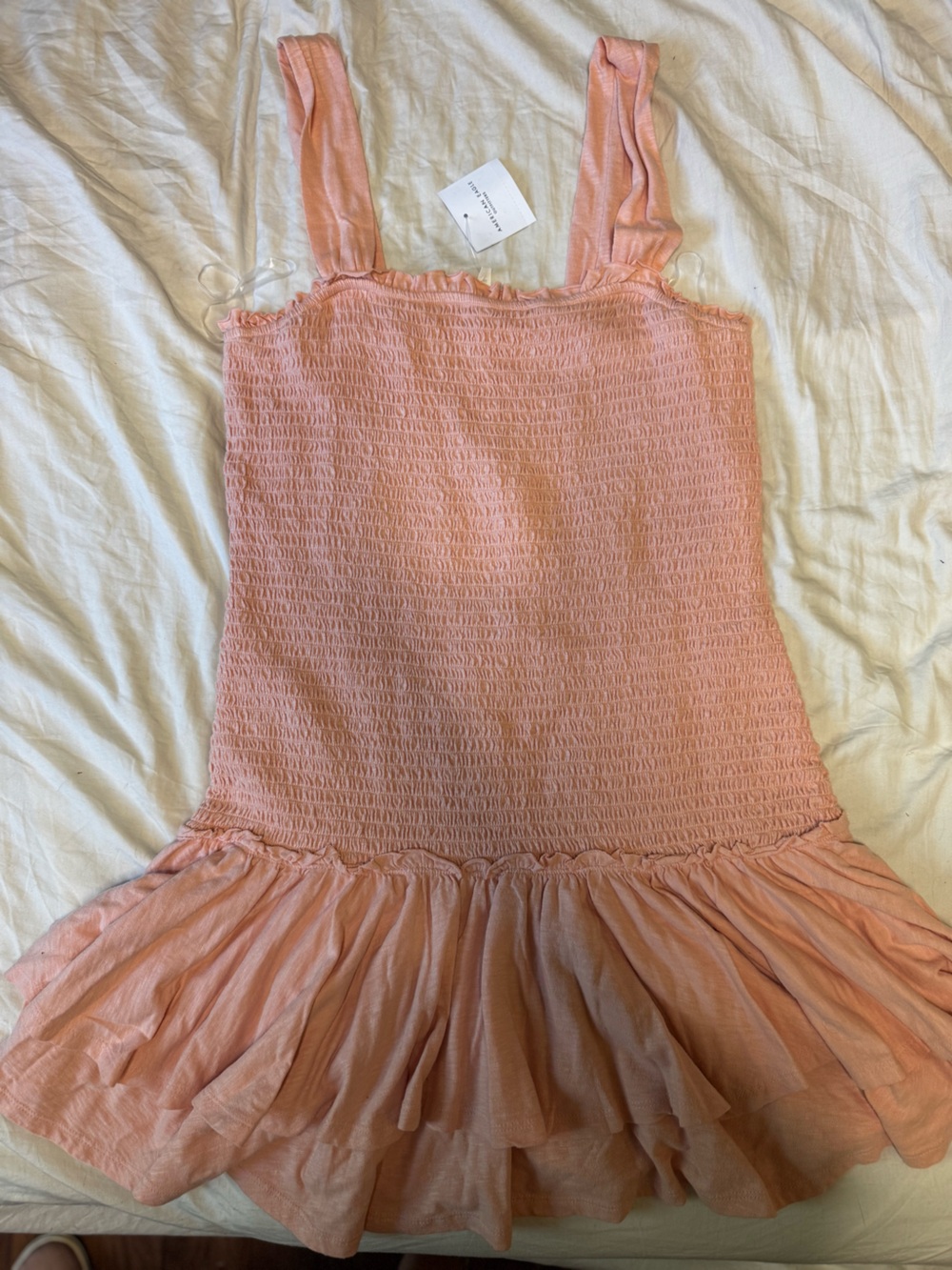 American Eagle cinched-waist mini dress